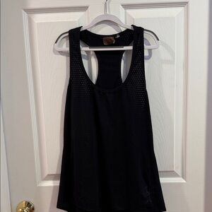 Athleta Black Racerback Tank Top